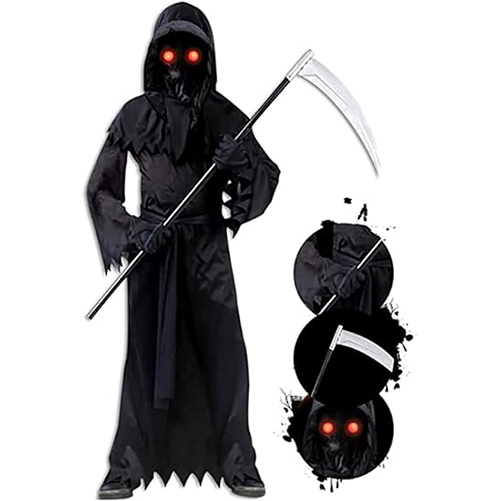 Woochic Grim Reaper Costume for Kids – Halloween Shop